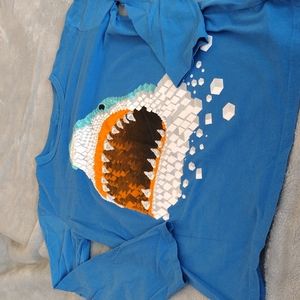 Long sleeve shark shirt